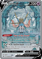 Zacian V GG48/70 - Crown Zenith Galarian Gallery Holofoil - Poke-Collect