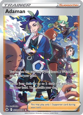 Adaman GG57/70 - Crown Zenith Galarian Gallery Holofoil - Poke-Collect