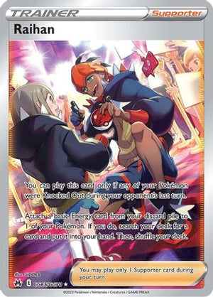 Raihan GG65/70 - Crown Zenith Galarian Gallery Holofoil - Poke-Collect