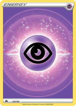 Psychic Energy (Texture Full Art) 156/159 - Crown Zenith Holofoil - Poke-Collect