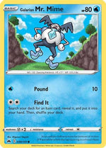 Galarian Mr. Mime 30/159 - Crown Zenith Reverse Holofoil - Poke-Collect