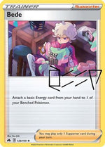 Bede 124/159 - Crown Zenith Holofoil - Poke-Collect