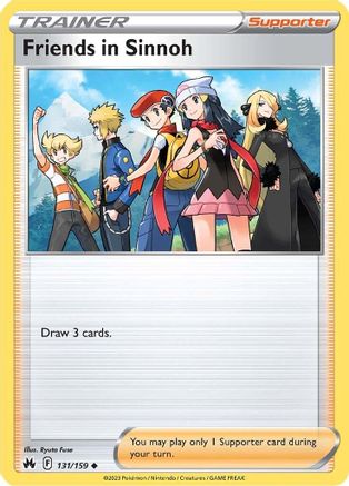 Friends in Sinnoh 131/159 - Crown Zenith Reverse Holofoil - Poke-Collect