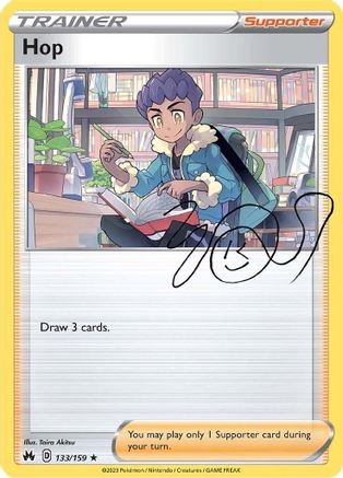Hop 133/159 - Crown Zenith Holofoil - Poke-Collect