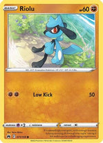 Riolu 71/159 - Crown Zenith - Poke-Collect