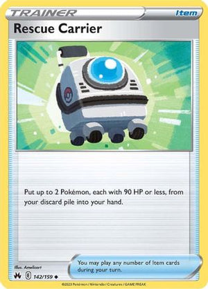 Rescue Carrier 142/159 - Crown Zenith - Poke-Collect
