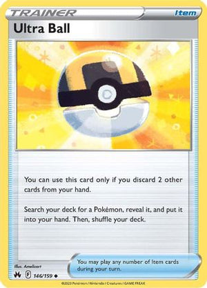 Ultra Ball 146/159 - Crown Zenith - Poke-Collect