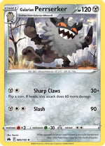 Galarian Perrserker 85/159 - Crown Zenith Reverse Holofoil - Poke-Collect