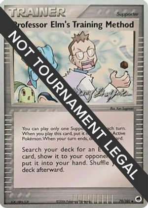 Professor Elm's Training Method - 2007 (Jeremy Scharff-Kim) 79 - World Championship Decks - Poke-Collect