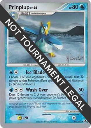 Prinplup (44) - 2008 (Dylan Lefavour) 44 - World Championship Decks - Poke-Collect