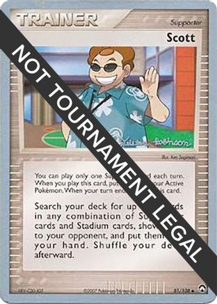 Scott - 2008 (Tristan Robinson) 81 - World Championship Decks - Poke-Collect