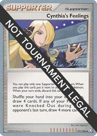 Cynthia's Feelings - 2009 (Stephen Silvestro) 131 - World Championship Decks - Poke-Collect