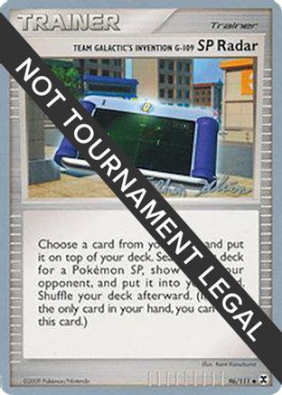 Team Galactic's Invention G-109 SP Radar - 2009 (Stephen Silvestro) 96 - World Championship Decks - Poke-Collect