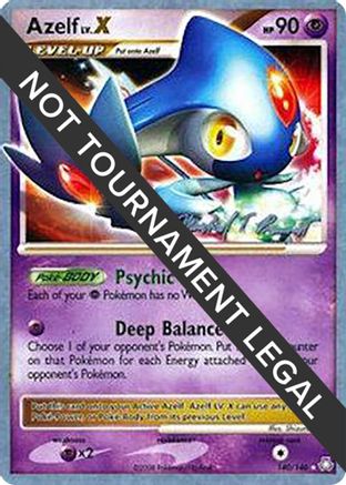 Azelf LV.X - 2010 (Michael Pramawat) 140 - World Championship Decks - Poke-Collect