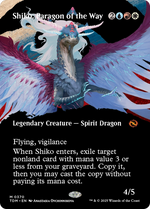 Shiko, Paragon of the Way (TDM-370) - Tarkir: Dragonstorm: (Showcase) (Borderless) Foil - Poke-Collect