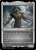 Kozilek, the Broken Reality (Foil Etched) (MH3-475) - Modern Horizons 3 Foil - Poke-Collect
