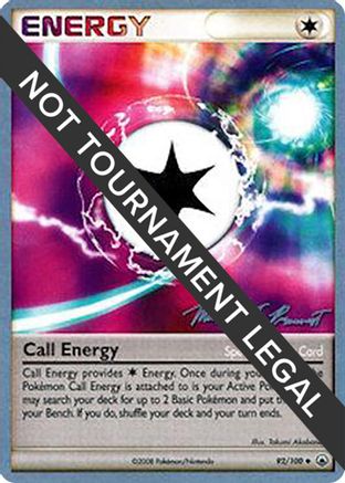 Call Energy - 2010 (Michael Pramawat) 92 - World Championship Decks - Poke-Collect