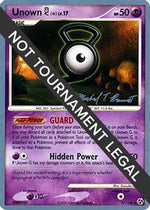 Unown [G] - 2010 (Michael Pramawat) 57 - World Championship Decks - Poke-Collect