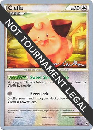Cleffa - 2011 (Ross Cawthon) 24 - World Championship Decks - Poke-Collect