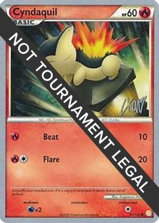 Cyndaquil - 2011 (Christopher Kan) 61 - World Championship Decks - Poke-Collect