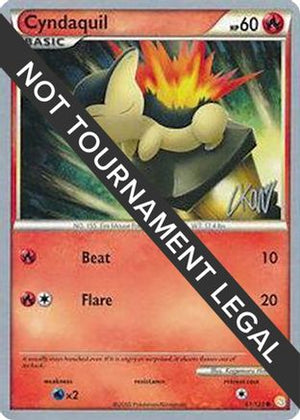 Cyndaquil - 2011 (Christopher Kan) 61 - World Championship Decks - Poke-Collect