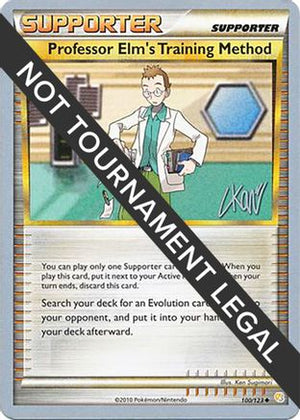 Professor Elm's Training Method - 2011 (Christopher Kan) 100 - World Championship Decks - Poke-Collect