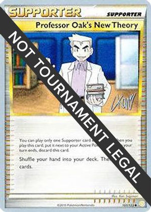 Professor Oak's New Theory - 2011 (Christopher Kan) 101 - World Championship Decks - Poke-Collect