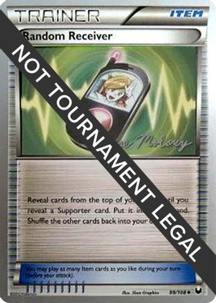 Random Receiver - 2012 (Chase Moloney) 99 - World Championship Decks - Poke-Collect