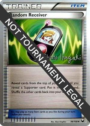 Random Receiver - 2012 (Shuto Itagaki) 99 - World Championship Decks - Poke-Collect