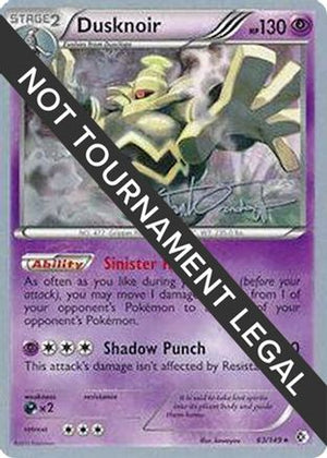 Dusknoir - 2014 (Trent Orndorff) 63 - World Championship Decks - Poke-Collect