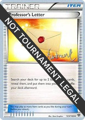 Professor's Letter - 2014 (Andrew Estrada) 123 - World Championship Decks - Poke-Collect