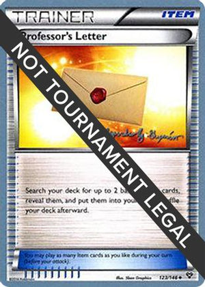 Professor's Letter - 2015 (Alejandro Ng-Guzman) 123 - World Championship Decks - Poke-Collect