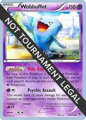 Wobbuffet - 2015 (Alejandro Ng-Guzman) 36 - World Championship Decks - Poke-Collect