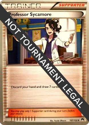 Professor Sycamore - 2016 (Cody Walinski) 107 - World Championship Decks - Poke-Collect