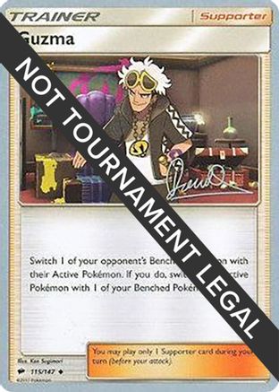 Guzma - 2017 (Diego Cassiraga) 115 - World Championship Decks - Poke-Collect