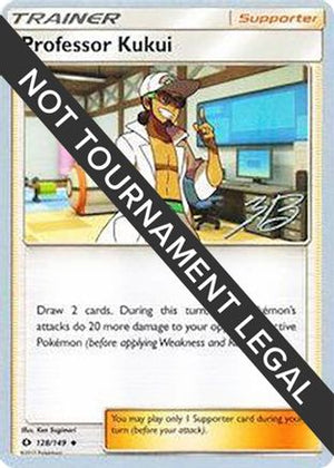 Professor Kukui - 2017 (Zachary Bokhari) 128 - World Championship Decks - Poke-Collect