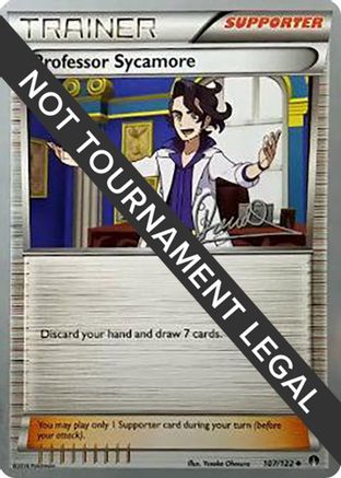 Professor Sycamore - 2017 (Diego Cassiraga) 107 - World Championship Decks - Poke-Collect
