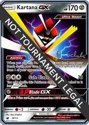 Kartana GX - 2018 (Robin Schulz) 70 - World Championship Decks - Poke-Collect