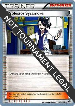 Professor Sycamore - 2018 (Pedro Eugenio Torres) 107 - World Championship Decks - Poke-Collect