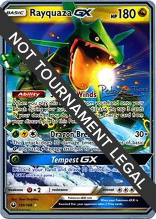 Rayquaza GX - 2018 (Pedro Eugenio Torres) 109 - World Championship Decks - Poke-Collect