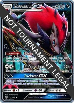 Zoroark GX - 2018 (Robin Schulz) 53 - World Championship Decks