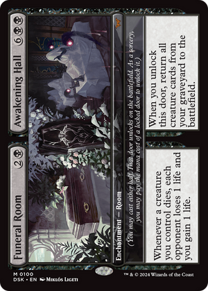 Funeral Room // Awakening Hall (DSK-100) - Duskmourn: House of Horror - Poke-Collect