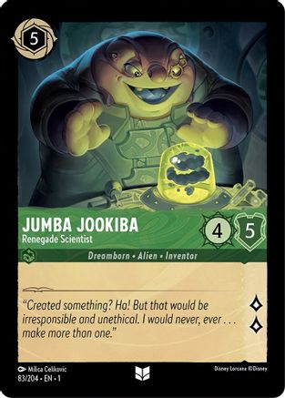 Jumba Jookiba - Renegade Scientist (83/204) - The First Chapter