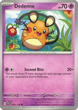 Dedenne - 095/198 95 - SV01 Scarlet & Violet Base Set Reverse Holofoil - Poke-Collect