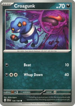 Croagunk 130 - SV01 Scarlet & Violet Base Set Reverse Holofoil - Poke-Collect