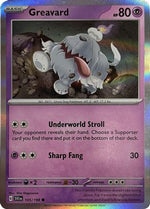 Greavard - 105/198 (Mirage Holo) 105 - Miscellaneous Cards & Products Holofoil - Poke-Collect