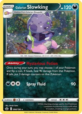 Galarian Slowking (Cosmos Holo) 98 - Miscellaneous Cards & Products Holofoil - Poke-Collect