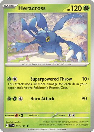 Heracross 2 - SV01 Scarlet & Violet Base Set - Poke-Collect