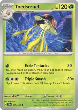 Toedscruel 26 - SV01 Scarlet & Violet Base Set - Poke-Collect