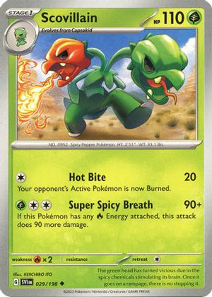 Scovillain - 029/198 29 - SV01 Scarlet & Violet Base Set Reverse Holofoil - Poke-Collect
